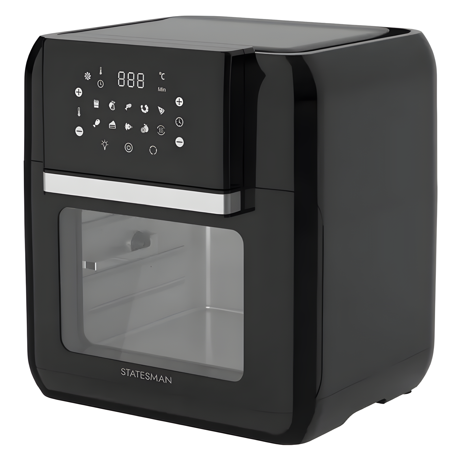 Statesman SKAO11015BK – Black Air Fryer Oven - Image 2